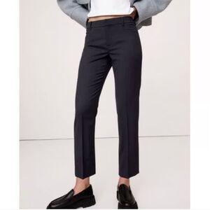 Banana Republic Siena Slim Italian Wool Ankle Pant size 6